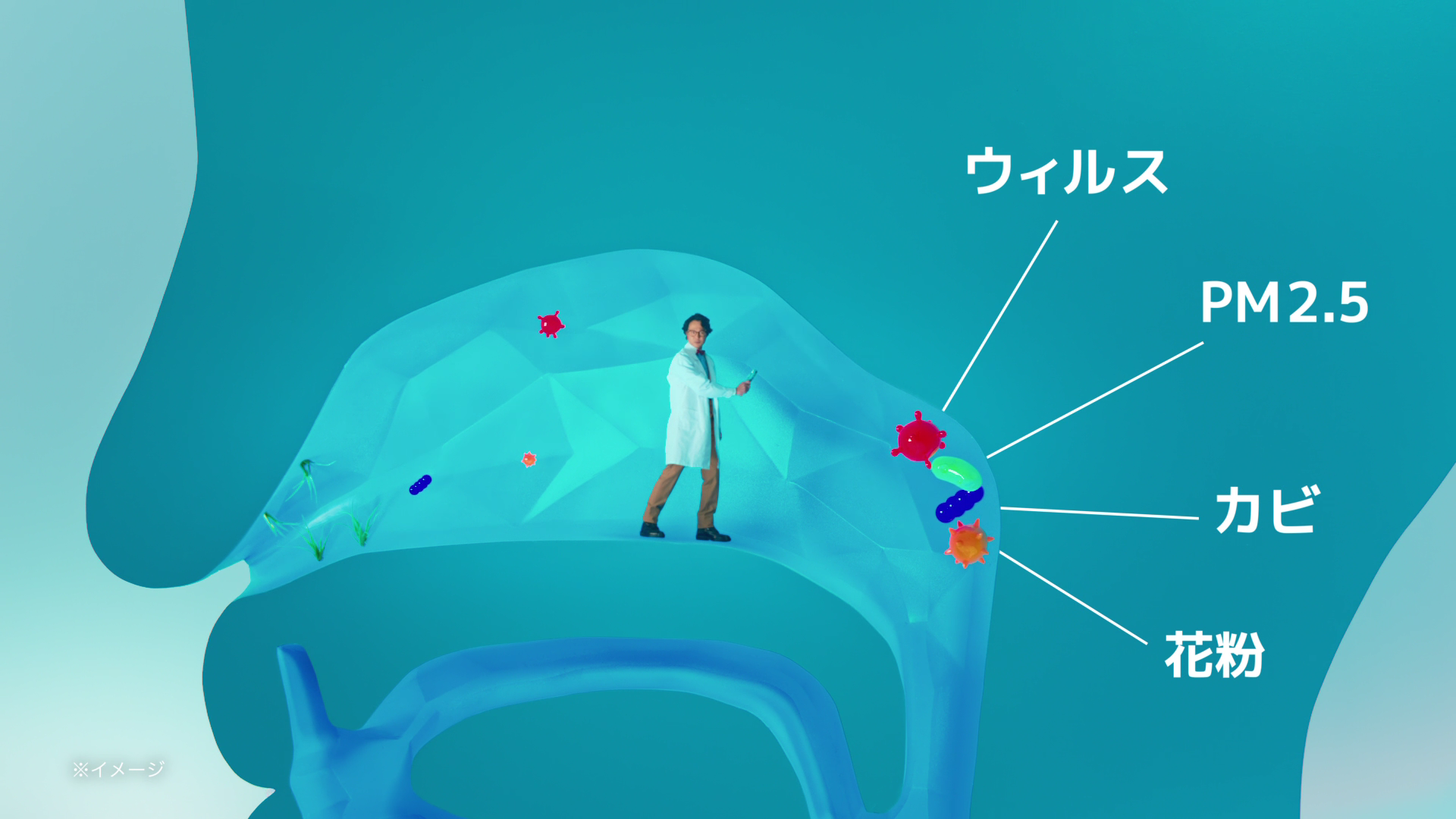 「サイナスリンス」のTVCMが10月18日（月）より、全国放映スタートいたしました